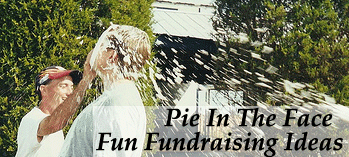 Easy Fundraisers like the "Pie in the Face" Vote fundraiser. Check em out! (Photo by Tim Patterson / Flickr)