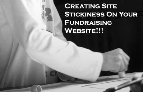 Here are some fantastic ideas for creating site stickiness on your nonprofit or fundraising website! (Photo by Woodleywonderworks / Flickr)